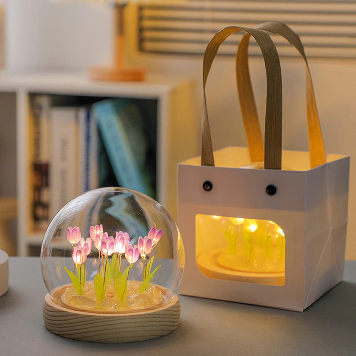 BlossomCraft™ DIY Tulip Flower Night Light Kit